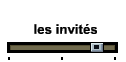 les invit�s